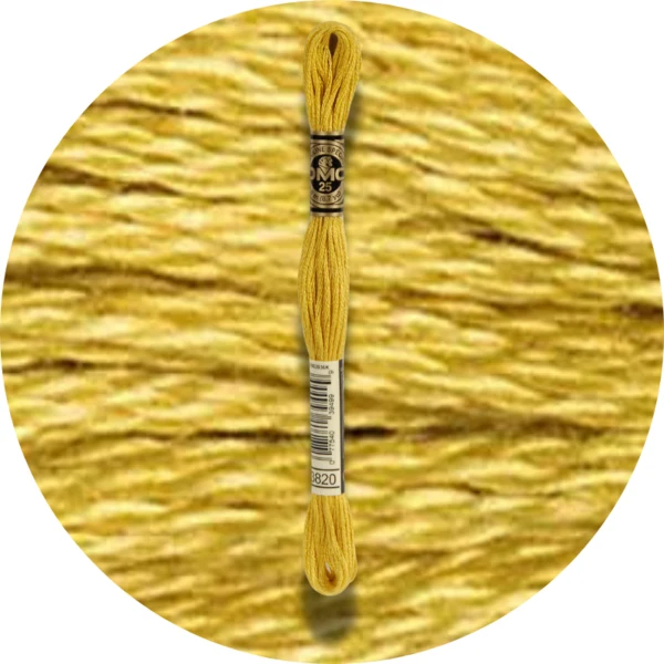 DMC Mouliné Spécial 25 Broderigarn, Ensfarvet, Røde/Gule/Orange nuancer